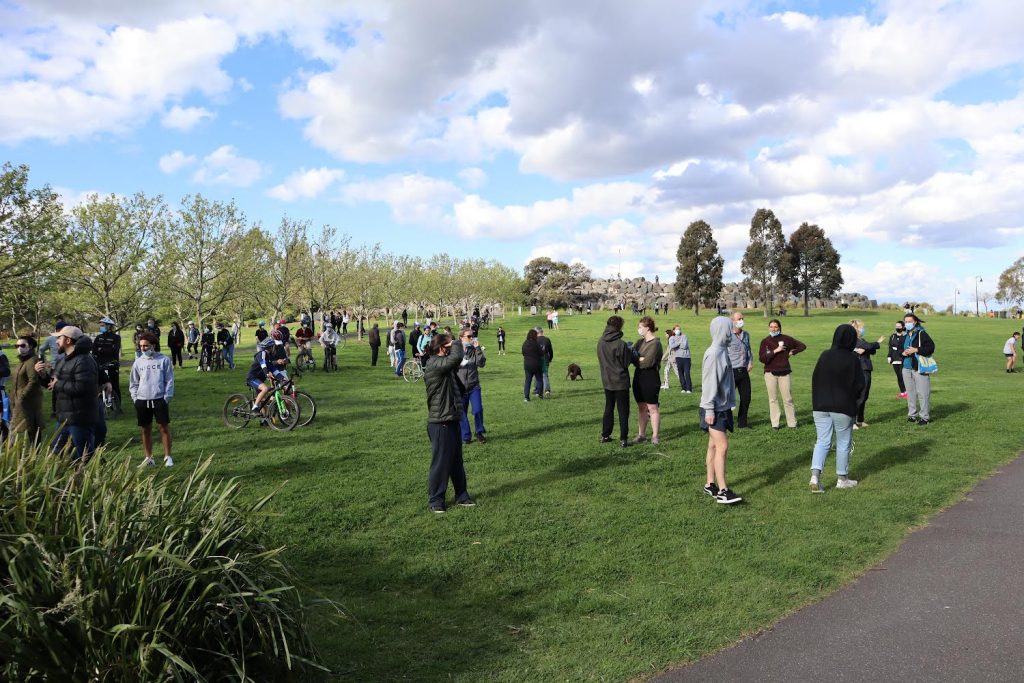 Melbourne protestors considering lockdowns and mandatory vaccinations